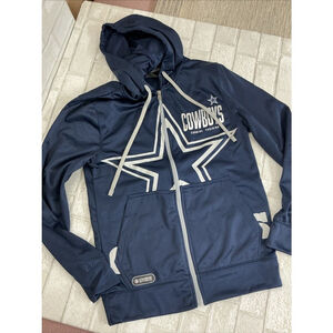 NFL Cowboys Full Zipper Hoodie Siz S In New Condition With Out Tags